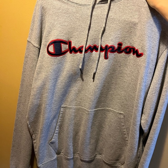 Champion Gray Hoodie for Men - Picture 1 of 2